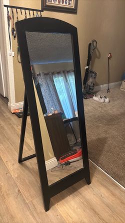 Black Full Body Mirror