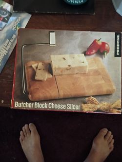Butcher Block cheese slicer 10 dollars