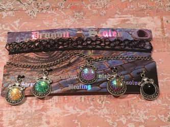 Dragon Scales Necklace Set