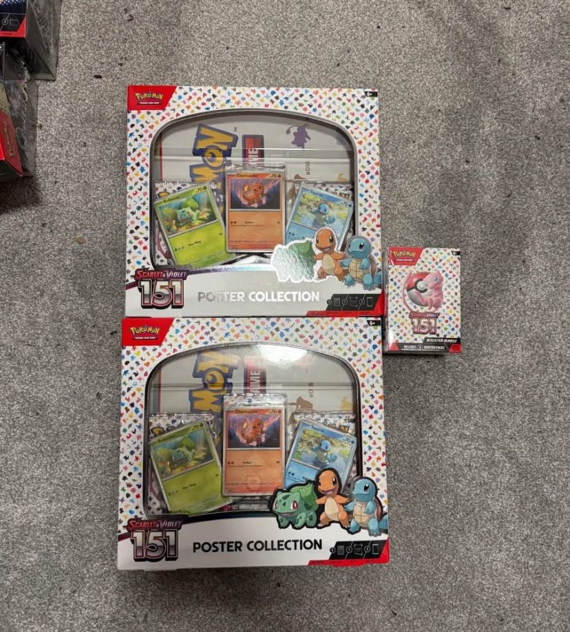 Sealed Pokémon 151 cards