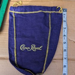 9" Crown Royal Bags
