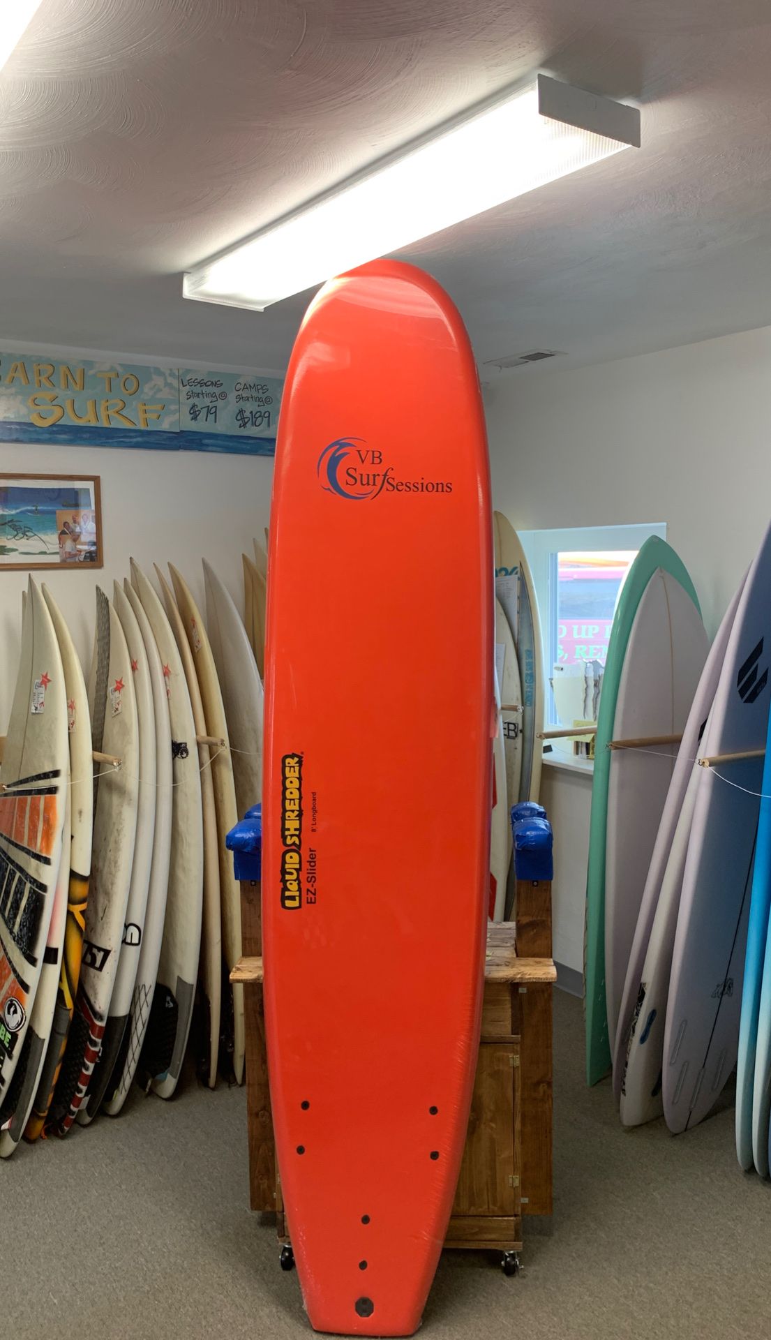 New - 8’ Soft Top Surfboard