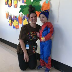 Chicka Chicka Boom Costume - Adult S/M