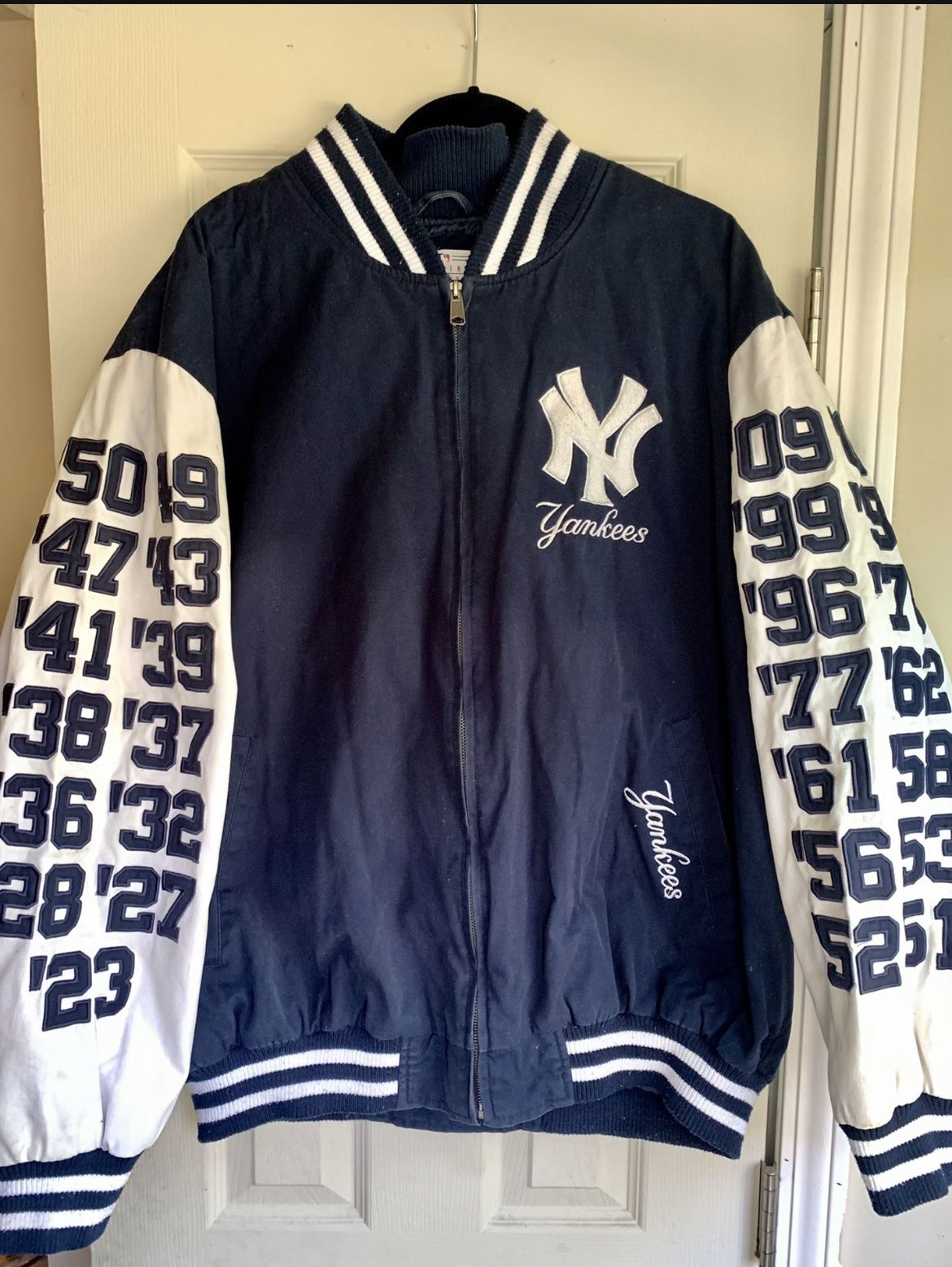 NY Yankees 27X World Series Champions Varsity Jacket Sz: 2XL • MLB Genuine  Merchandise G3 for Sale in Whittier, CA - OfferUp