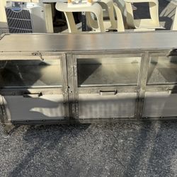 Element Metal Media Console Table 