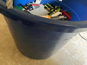 Bucket of legos