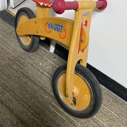 Red skuut Wooden balance Bike for Sale in Stanton CA OfferUp