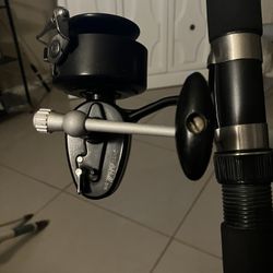 Fishing Pole And Reel , 3 Piece Fishing Pole Very Large / Surf Fishing … 