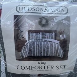 King Comforter Set With 2 Shams