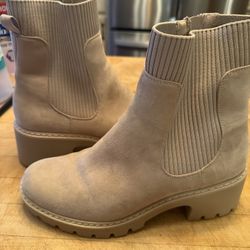 Beige Booties 
