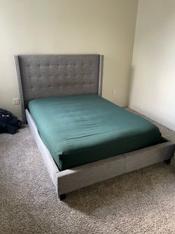 Queen Bed Set (Frame, Bed, Boxspring, etc)