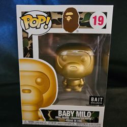 EXTREMELY RARE BAIT EXCLUSIVE  Baby Milo Bape Funko pop