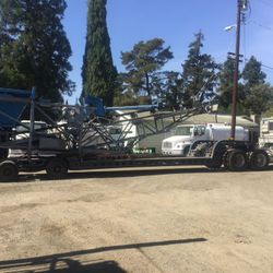 5yd hopper with weigh scale for concrete