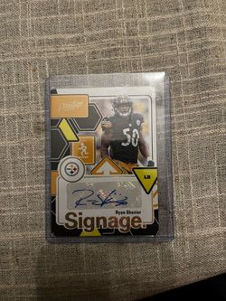 ryan shazier signed card