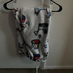 White Colorful Pj Pants 