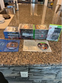 PlayStation/Xbox video game lot