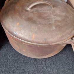 Vintage Lodge Dutch Oven $60 Obo