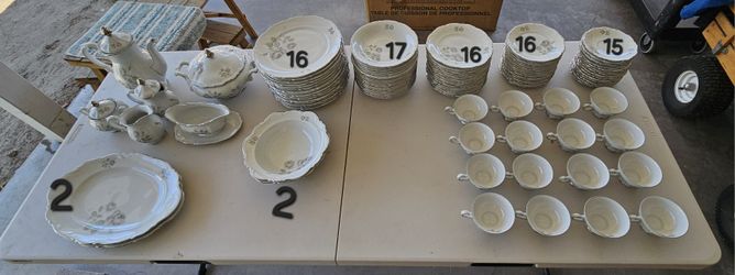 Mitterteich Bavaria Mystic Rose Set