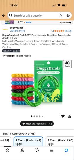 Bug Repellent Bands