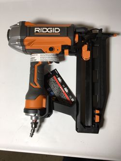 NEW Ridgid R250SFF3 16-Gauge Pneumatic Straight Finish Nailer