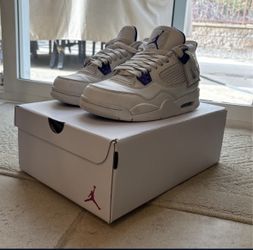 Jordan 4 Purple Metallic