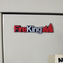 2 Fire King File Cabinet Safe.