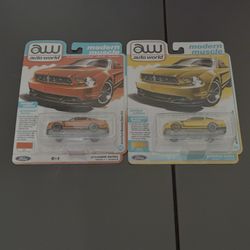 Autoworld 2018 Mustang GT Boss 302 (1/64 Scale)