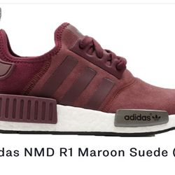 Suede NMD Maroon Size 10.5 Women’s / 9 Men’s
