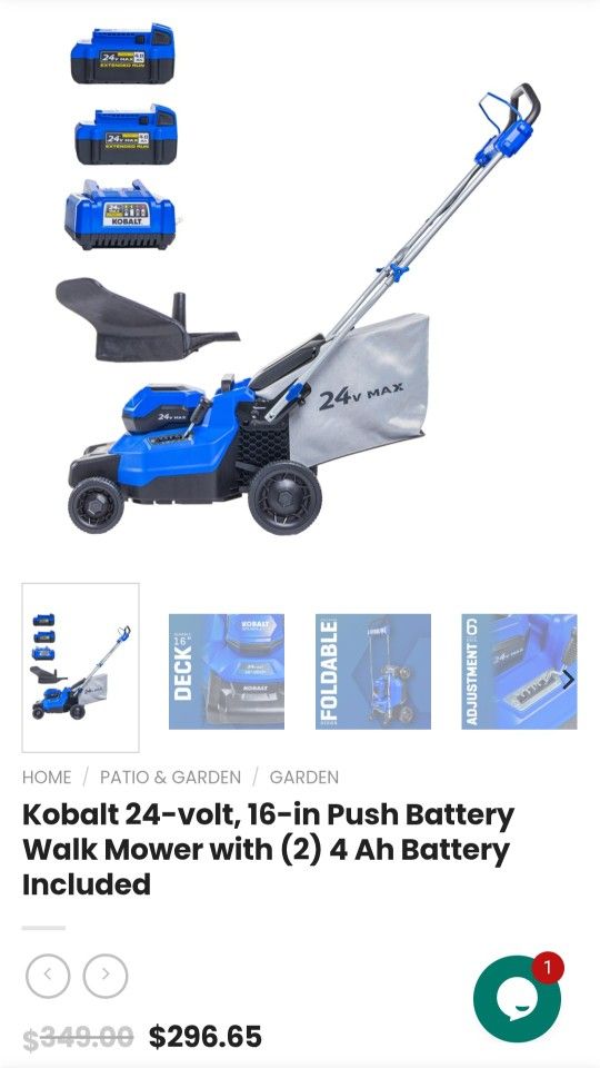 Lawnmower NEW IN THE BOX