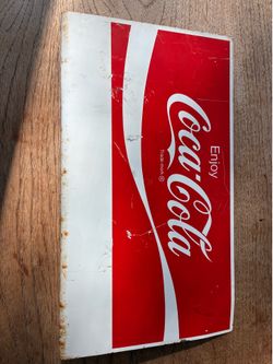 Vintage Coca Cola Sign