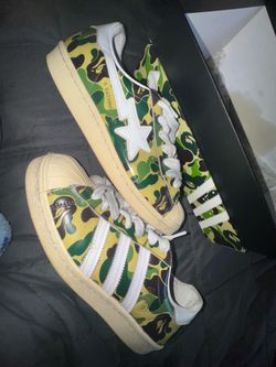 Adidas Green CAMO Shoes
