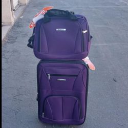 brand new Rockland luggage set pickup between 2:00-10:45 rainbow/Charleston cash only read description 