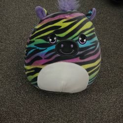 Rainbow Zebra Squishmallow