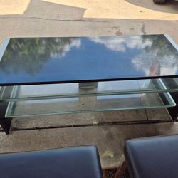 Nice Used Large Flat Screen TV Stand.