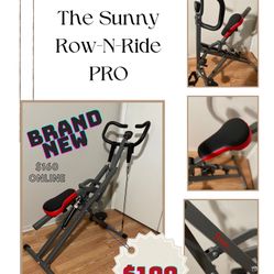 Sunny Row-N-Ride Workout Machine 