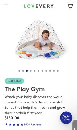 Lovery Toddler Play Arch