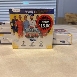 2022/2023 Match Attack Topps Soccer Cards