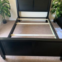 Full Size Bed Frame With  Dresser