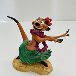 Vintage Walt Disney Classic Collection 1998, Timon Luau from The Lion King Figurine 