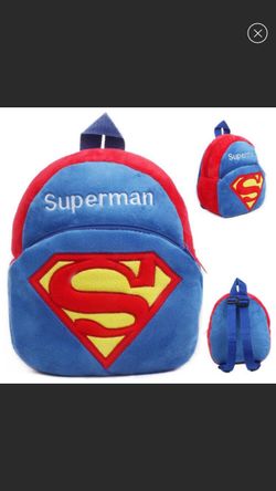 New Superman Plush Backpack