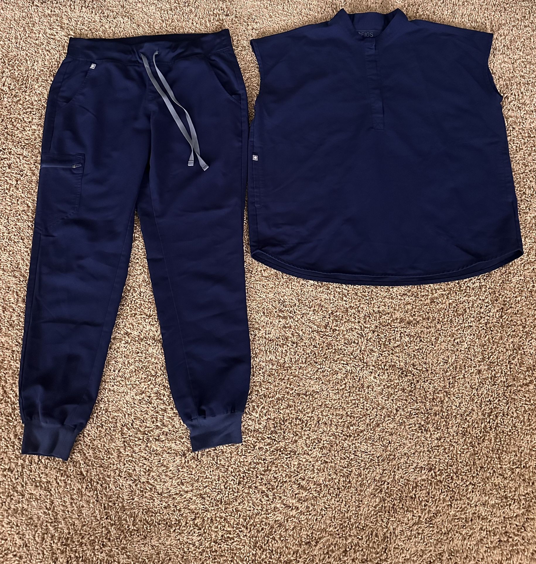 Figs Navy Scrub Set Medium