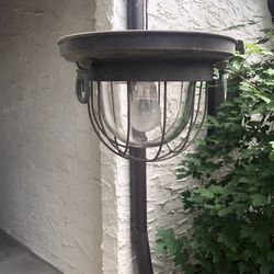 Vintage Flush Mount Copper Light