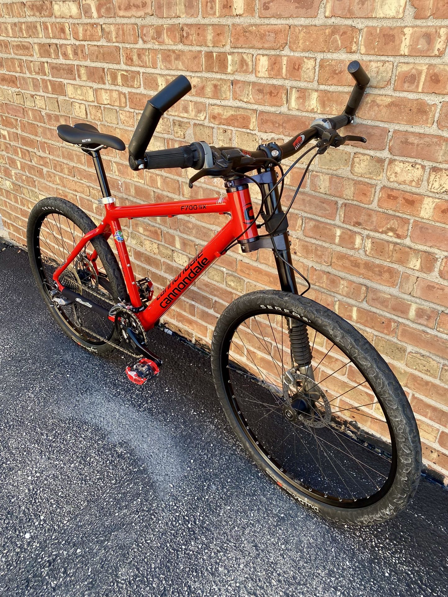 Cannondale F700SX CAAD3 lefty Medium Frame 26” Wheels