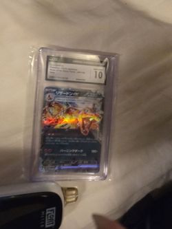 CGC Pristine 10 Charizard ex 066/108  Japanese Ruler Of Black Flame 2023