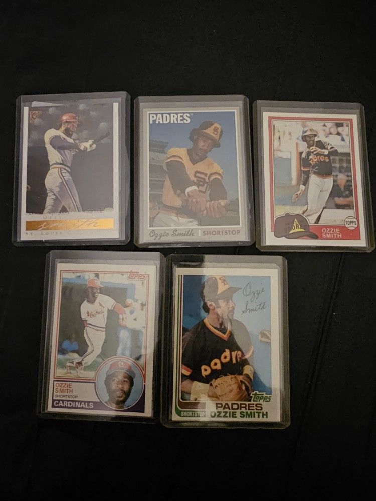 5 Card Lot Ozzie Smith