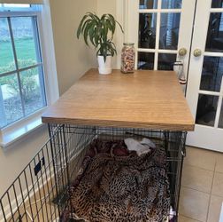 Nightstand Dog Crate