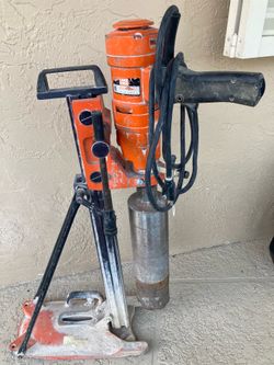 Weka core drill w/stand