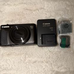 Canon - PowerShot SX740 HS 20.3-Megapixel Digital Camera - Black
