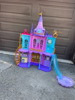 Mattel Disney princess  magic castle toy girls