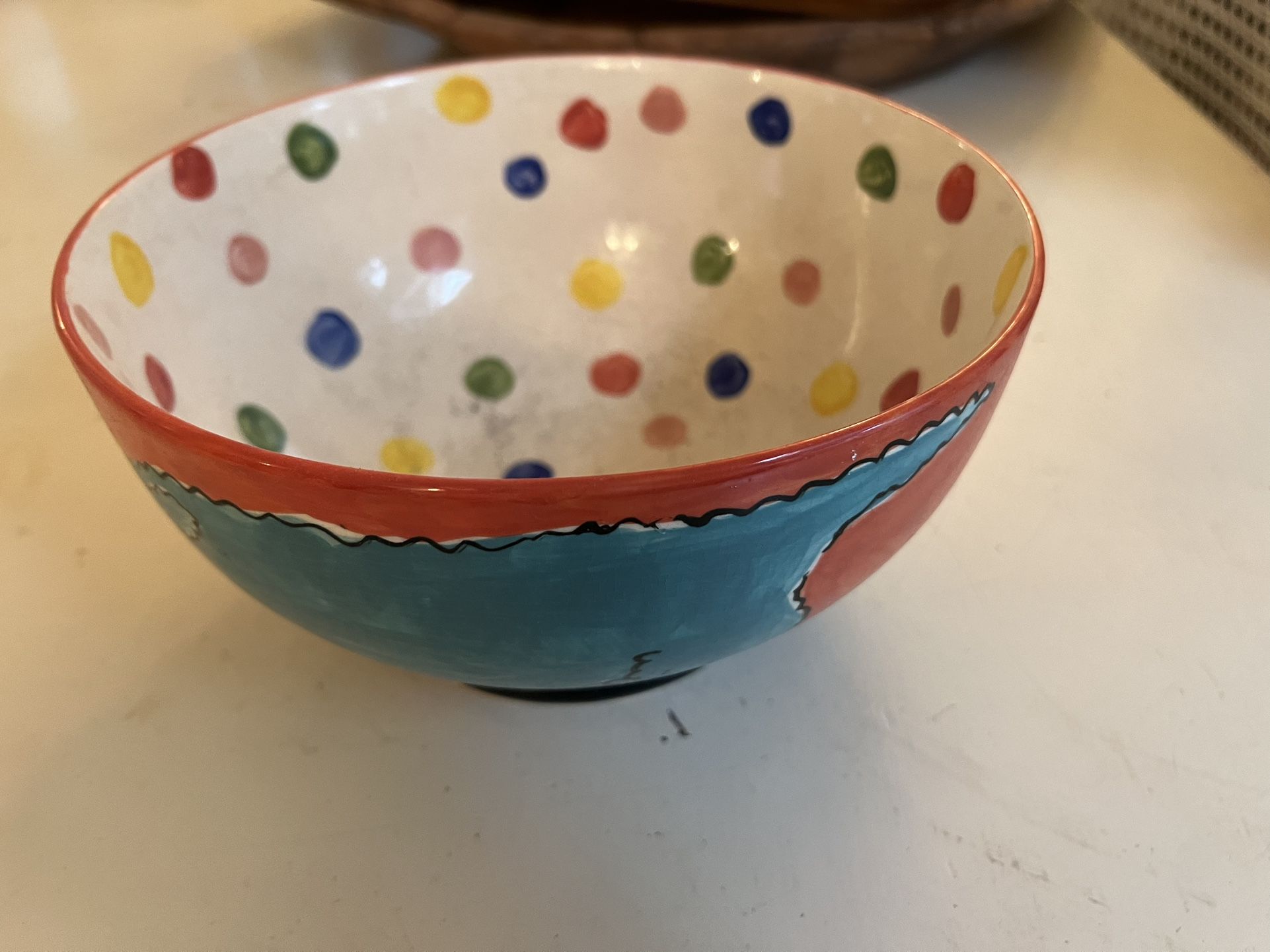 Artist Original Pottery Bowl